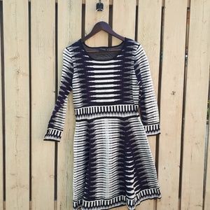Just...Taylor Striped Sweater Dress